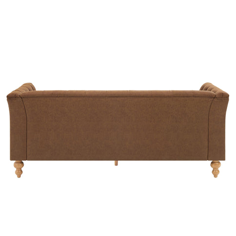 Chesterfield Sofa With Flared Arms For Living Room