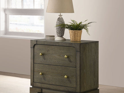 Sundance - 2 Drawer Nightstand - Dark Brown