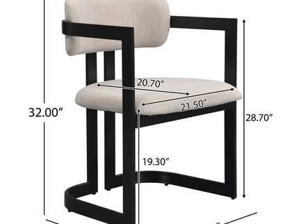 Upholstered Dining Armchairs (Set of 2)