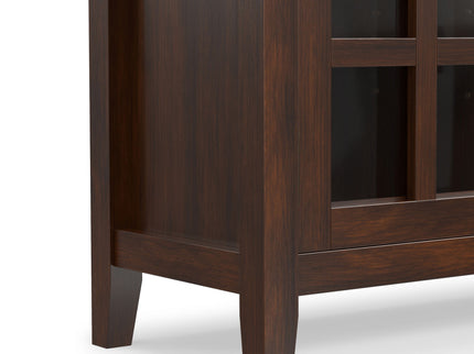 Artisan - TV Media Stand, Handcrafted - Russet Brown