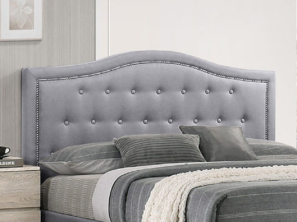 Modern Button Tufted Arch Headboard Bed With Storage Footboard