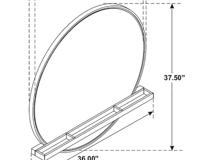 Anser - 5 Piece Eastern King Bedroom Set - Black / Natural