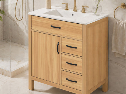 Modern Traditional Bathroom Vanity With Sink