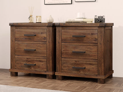 3 Drawer Nightstand