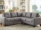 Dark Gray / Faux Leather