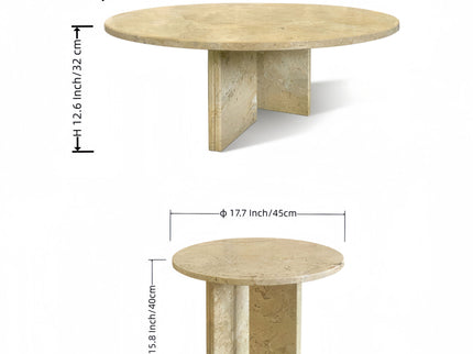 Elegant Coffee Duo Table Set