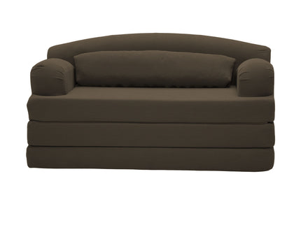 2 Seater Sofa Bed, Compact Foldable Floor Couch