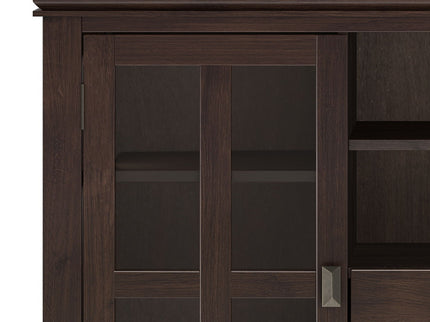 Artisan - Tall TV Media Stand - Dark Chestnut Brown