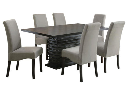 Stanton 7-piece Rectangular Dining Set Grey