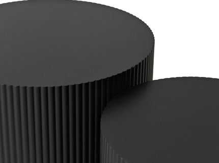Wave Stripe Nesting Coffee Table (Set of 2)