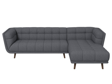 Addison - L Shape Sectional Sofa Tufted