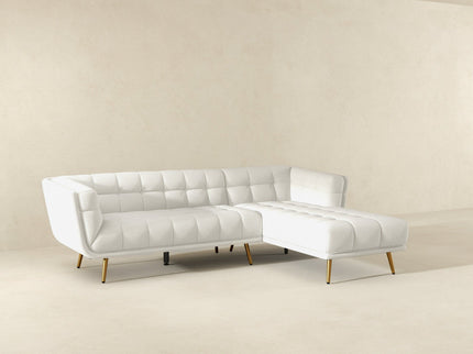 Addison - L Shape Sectional Sofa Tufted