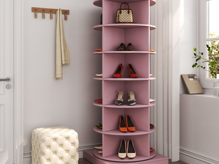 360 Rotating Shoe Cabinet 6 Layers