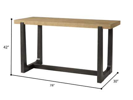 Table With Trestle Base