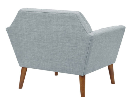 Modern Lounge Chair With Button Tufting
