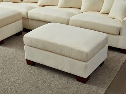 5 Seater Oversized Convertible L & U Shaped Couch