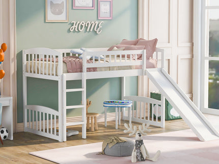 Loft Bed With Slide And Ladder