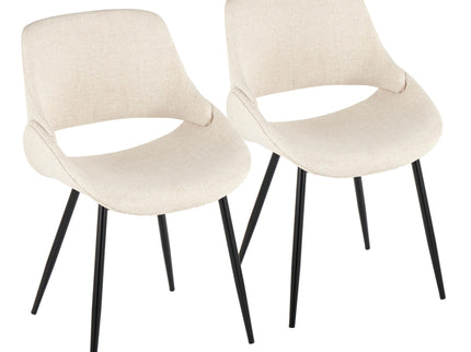 Fabrico - Mid-Century Modern Dining Chair (Set of 2)