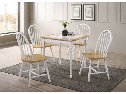 Spindle - Back Side Chairs (Set of 4) - Natural