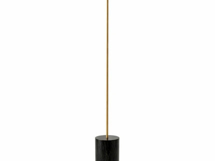 Prism - LED Floor Lamp With On / Off Switch Base - Gold / Marble