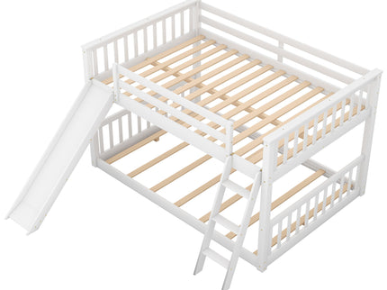Bunk Bed & Convertible Slide And Ladder