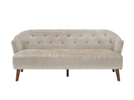3 Seater Tufted Upholstered Couch Comfy Living Room Sofa