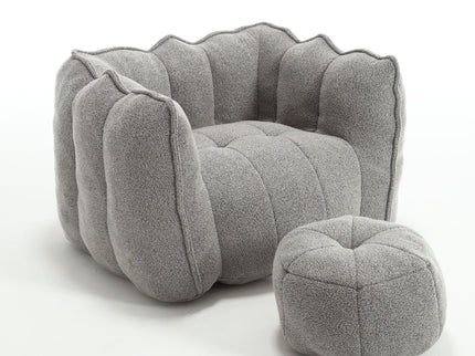 Soft Bean Bag Chair With High Resilient Foam
