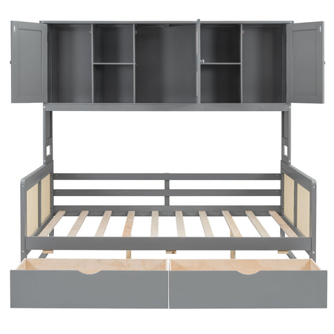 Daybed And All In One Cabinet And Shelf