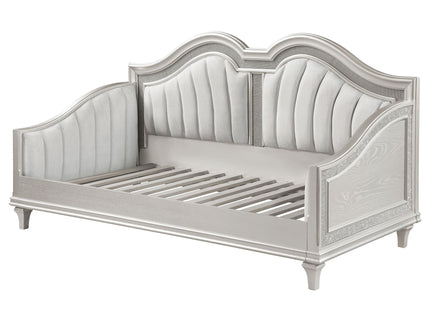 Aurelia - Twin Daybed With Trim Upholstery - Oak