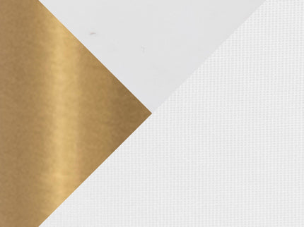 Leslie - Glam / Art Deco Floor Lamp - Gold / White