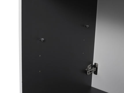 Contemporary Freestanding Bathroom Vanity With Resin Sink & Soft-Close Cabinet Doors