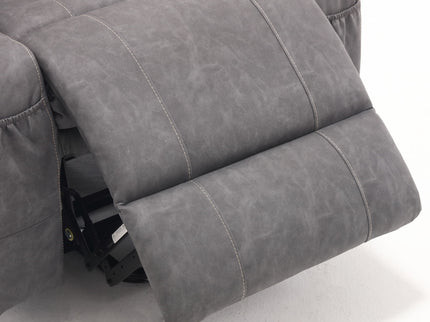 Large Size Electric Power Lift Recliner Chair Sofa With 8 Point Vibration Massage And Lumbar Heat