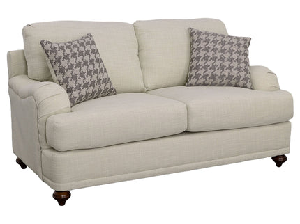Anderson - 2 Piece Cushion Back Living Room Set - Gray
