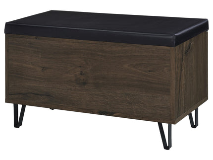 Clackamas - 2 Door Storage Bench With Padded Seat