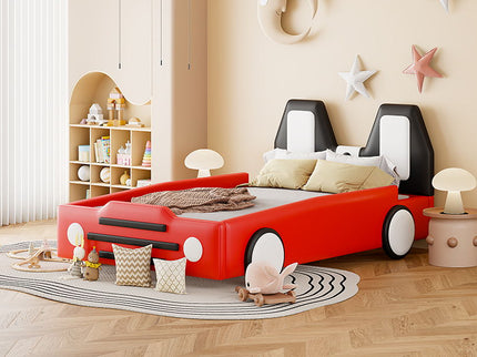 High Quality Race Car Shaped Platform Bed & Wheels