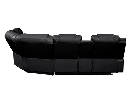 Challenger - Recliner Sectional Sofa, Built In USB, C Ports & Bluetooth
