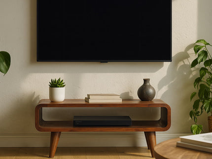 Solid Wood Open Media Unit
