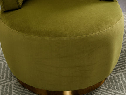 360 Degree Swivel Cuddle Barrel Accent Sofa Chair