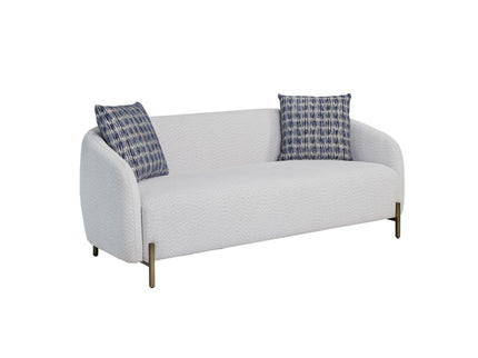 Rounded Sofa - White