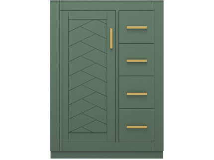 Modern Bathroom Vanity With 1 Door And 3 Drawers