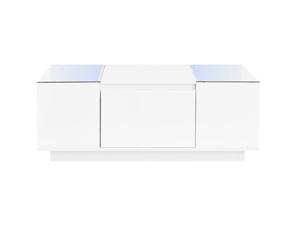 LED Coffee Table, Modern Center Table