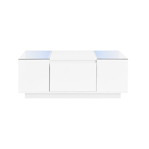 LED Coffee Table, Modern Center Table