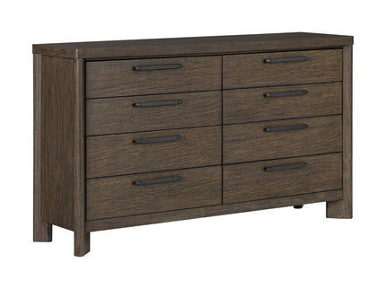 8 Drawer Dresser With Rustic Design