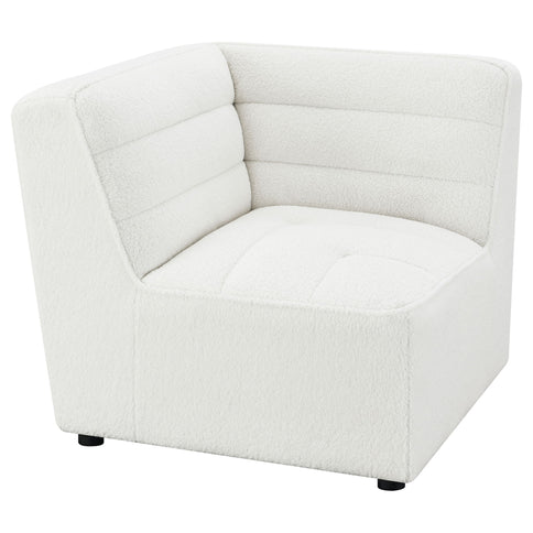 Nevve - 6 Piece Upholstered Tufted Sectional - Ivory
