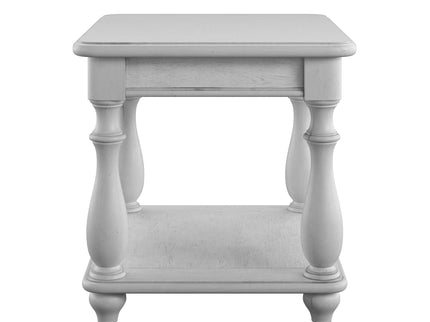 Square End Table - Gray