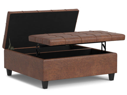 Harrison - Upholstered Coffee Table Storage Ottoman