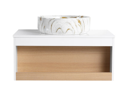 Floating Bathroom Vanity With Vessel Sink