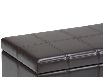 Amelia - Transitional Storage Ottoman Bench
