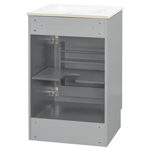 Bathroom Vanity With Sink, Cabinet With Adjustable Shelf