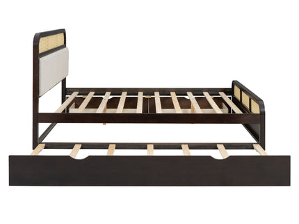 Platform Bed With Trundle And 2 Drawers